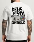 Camiseta Masculina 100 Algodão Premium Estampa Exclusiva Adonai Conforto Casual Estilo Urbano Modelagem Regular Fit Tecido Nobre Macio Alta Qualidade