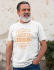 Camiseta Masculina A Vida Começa Aos 60 Anos 1966 Algodão