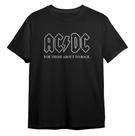 Camiseta Masculina Acdc For Those About To Rock Camisa 100% Algodão