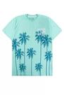 Camiseta Masculina Adulto Azul Piscina / BTX Original