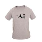 Camiseta Masculina Algodão Manga Curta Akido 1 Casual