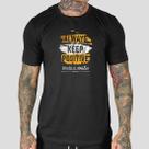 Camiseta Masculina Algodão Premium Pega a Visão Basica Keep