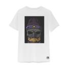 Camiseta Masculina Algodão Premium Pega a Visão Caveira Touca