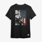 Camiseta Masculina Algodão Premium Pega a Visão EUA