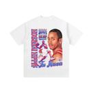 Camiseta Masculina Allen Iverson Answer Para Basquete, Algodão, Manga Curta, Vintage, Casual, Verão