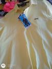 Camiseta masculina amarela t.m