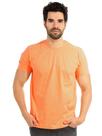 Camiseta Masculina Anistia Algodão Manga Curta Básica Verde Laranja