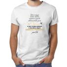 Camiseta Masculina Ano Novo Abençoado Algodão