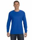 Camiseta masculina Azul Manga Longa