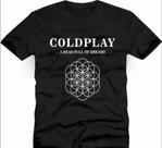 Camiseta Masculina Banda Coldplay A Head Full Of Drems - Lançamento