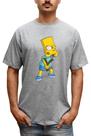 Camiseta Masculina Bart Simpson Estilingue