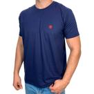 Camiseta Masculina Basica Azul Marinho Dawson New Camiseta Masculina Basica Azul Marinho Dawson New