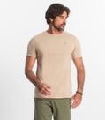 Camiseta Masculina Básica Diametro Bege