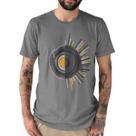 Camiseta Masculina Basica GuGi Camisa Manga Curta T-shirt Estapada Disco De Vinil