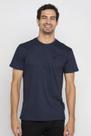 Camiseta Masculina Básica Logo Polo Wear Azul Escuro