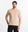 Camiseta Masculina Básica Select Marrom