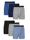 Camiseta masculina Boxers Hanes, pacote com 6 unidades, de malha macia, que absorve a umidade