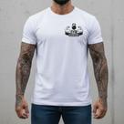 Camiseta Masculina Branca Algodão Sustentável Premium Design Autoral Fitness Casual Eco Style Treino Leve Conforto Urbano