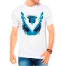 Camiseta Masculina Branca Infamous jogos games 02 Camiseta Masculina Branca Infamous jogos games 02