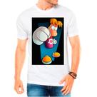 Camiseta Masculina Branca Rayman Jogos Games