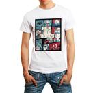 Camiseta Masculina Branca Rick and Morty 16