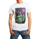 Camiseta Masculina Branca Rick and Morty 21 Camiseta Masculina Branca Rick and Morty 21