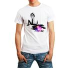 Camiseta Masculina Branca Rick and Morty 25 Camiseta Masculina Branca Rick and Morty 25