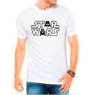 Camiseta Masculina Branca Star Wars Filme 05