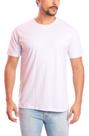 Camiseta Masculina Branco 100% Algodão - Tam M