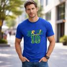 Camiseta Masculina Brasil 10 Hexa 100 Algodao Camiseta Masculina Brasil 10 Hexa 100 Algodao