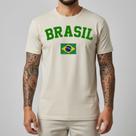 Camiseta Masculina Brasil Bandeira Futebol Copa 2026 Algodão 100 Streetwear Casual Premium Confortável Lifestyle Urbano Camiseta Masculina Brasil Bandeira Futebol Copa 2026 Algodão 100 Streetwear Casual Premium Confortável Lifestyle Urbano