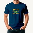 Camiseta Masculina BRASIL Exclusiva Algodão Premium Camiseta Masculina BRASIL Exclusiva Algodão Premium