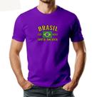 Camiseta Masculina BRASIL Exclusiva Algodão Premium Camiseta Masculina BRASIL Exclusiva Algodão Premium