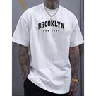 Camiseta Masculina BROOKLYN 100% Algodão malha 30.1
