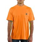 Camiseta masculina Carhartt de alta visibilidade Force Relaxed Fit
