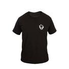 Camiseta Masculina Casual Algodão Manga Curta Caveira