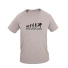 Camiseta Masculina Casual Algodão Manga Curta Evolution Judô