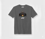 Camiseta Masculina Casual de Corrida Carro Automobilismo