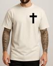 Camiseta Masculina Casual Moderna Algodão 30.1 Penteado Estampada Básica Streetwear Urban Lifestyle DTF Regular Fit Estampa Costas Artística