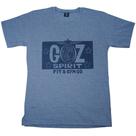 Camiseta masculina cinza mescla musculação Goz Spirit model Five Star Camiseta masculina cinza mescla musculação Goz Spirit model Five Star