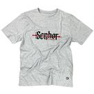 Camiseta Masculina Cinza Senhor dos exércitos