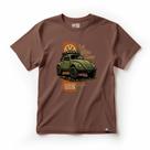Camiseta Masculina Clássico Volkswagen Fusca Trail Off Road Algodão Premium