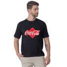 Camiseta Masculina Coca Colla Algodão Acabamento Premium Estampa Personalizada