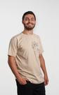 Camiseta Masculina Com Bolso E Estampa Floral