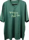 Camiseta masculina conectar gola v Camiseta masculina conectar gola v