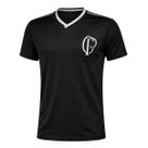 Camiseta Masculina Corinthians CP Gola Retilínea Licenciado -