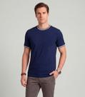 Camiseta Masculina Cotton e Retilinea Diametro Azul