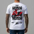 Camiseta Masculina Customizada Malha de Luxo Algodão Penteado Branca Camisa Peça Autoral Estilo Urbano Casual Blusa Branca Presente Aniversario Homem