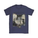 Camiseta Masculina De Algodão Puro Com Humor Clair Obscur Expedition 33 Game Manga Curta Com Gola
