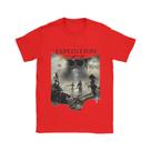 Camiseta Masculina De Algodão Puro Com Humor Clair Obscur Expedition 33 Game Manga Curta Com Gola